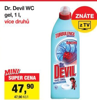 Gel do WC Dr. Devil