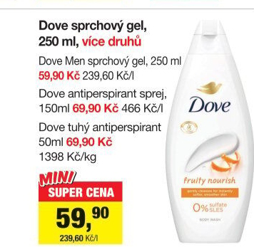 Sprchový gel Dove