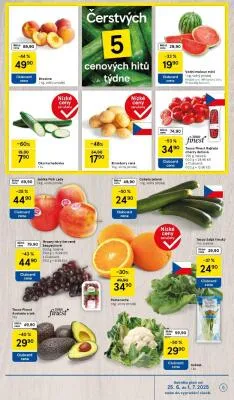 akční leták Tesco 25.6.2025-1.7.2025