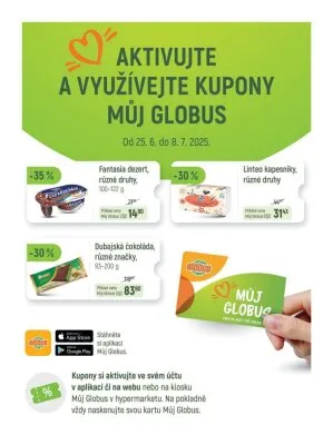 akční leták Globus 25.6.2025-1.7.2025