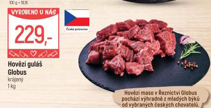 Hovězí maso na guláš Globus