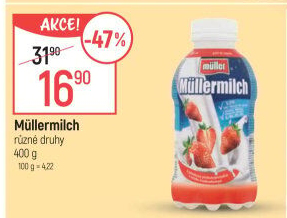 Nápoj mléčný Müllermilch Müller