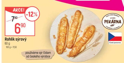 Rohlík se sýrem