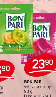 Bonbony Bon Pari Nestlé