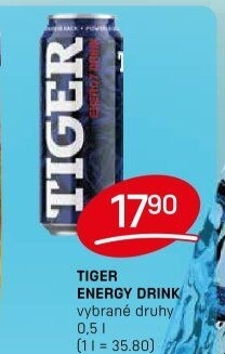 Energetický nápoj Tiger