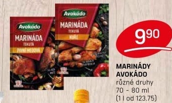 Marináda Avokádo