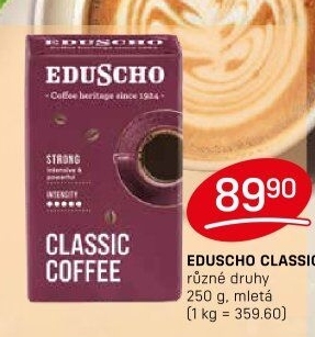 Mletá káva Classic Eduscho