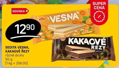 Oplatky Vesna Sedita