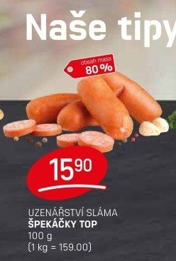 Špekáčky Top Sláma