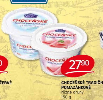 Tradiční pomazánkové Choceňské