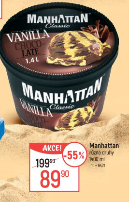 Zmrzlina v kelímku Manhattan Nestlé