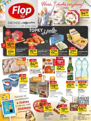 akční leták FLOP TOP 25.6.2025-1.7.2025