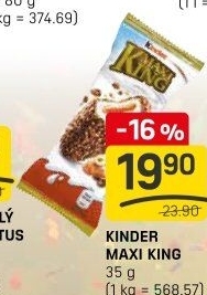 Dezert Maxi King Kinder
