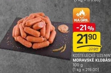 Moravské klobásy Kostelecké uzeniny