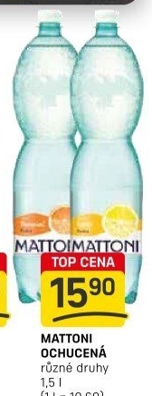 Ochucená voda Mattoni