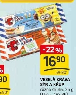 Sýr a křup Veselá kráva