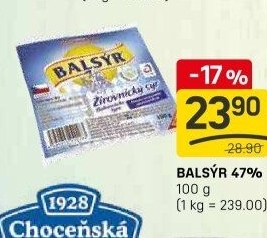 Sýr Balsýr Mlékárna Žirovnice