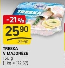 Treska v majonéze Rybex