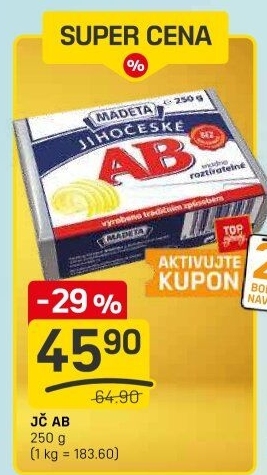 Tuk Jihočeské AB Madeta