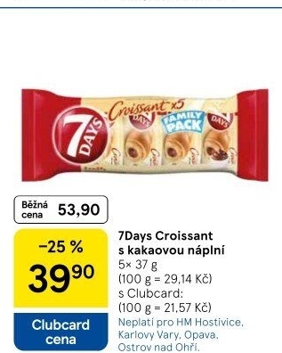 Croissant Family Pack 7 days