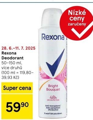 Deodorant sprej Rexona