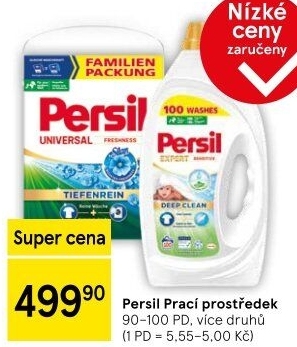 Prací prostředky Persil