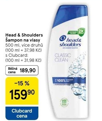 Šampon proti lupům Head&amp