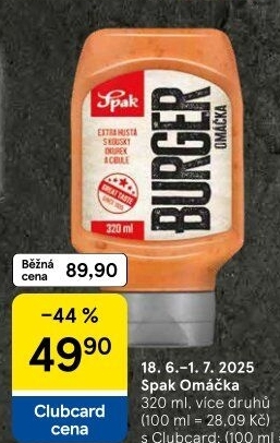 Omáčky Spak