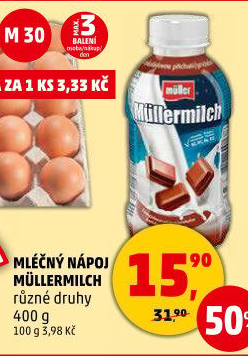 Nápoj mléčný Müllermilch Müller