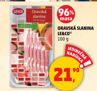 Oravská slanina LE&amp