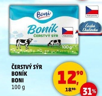 Sýr čerstvý Boník Boni