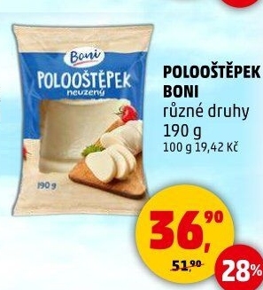 Sýr Polooštěpek Boni