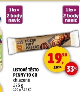 Těsto listové Penny To Go