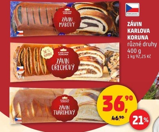 Závin Karlova Koruna