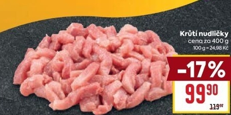 Krůtí nudličky
