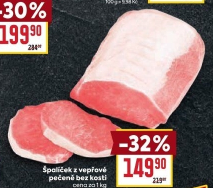Špalíček z vepřové pečeně bez kosti