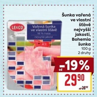 Šunka Bohemia LE&amp