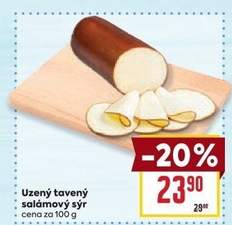 Sýr tavený salámový uzený