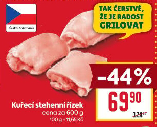 Kuřecí stehenní řízky