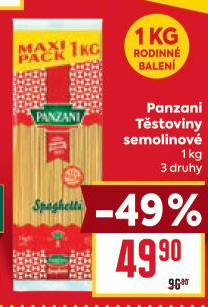Těstoviny Panzani