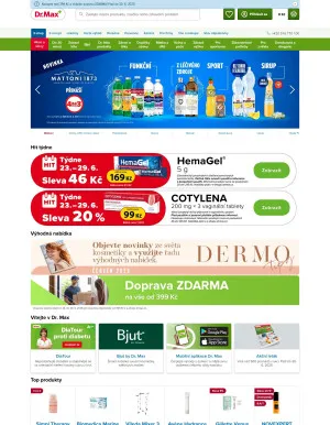 akční leták Dr. Max 25.6.2025-1.7.2025