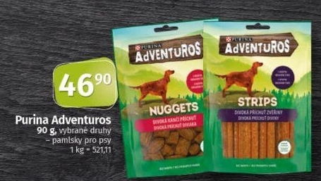 Pamlsky pro psy Adventuros Purina