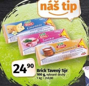Sýr tavený Brick