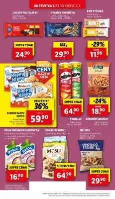 akční leták Lidl 3.7.2025-6.7.2025