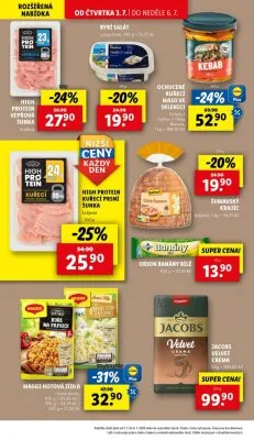 akční leták Lidl 3.7.2025-6.7.2025