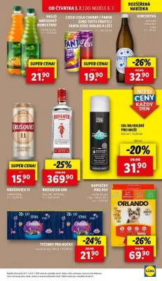 akční leták Lidl 3.7.2025-6.7.2025