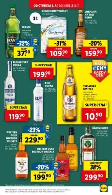 akční leták Lidl 3.7.2025-6.7.2025