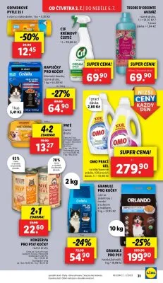 akční leták Lidl 3.7.2025-6.7.2025
