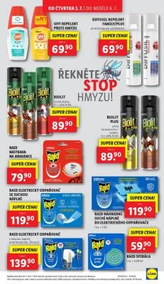 akční leták Lidl 3.7.2025-6.7.2025