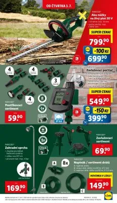 akční leták Lidl 3.7.2025-6.7.2025
